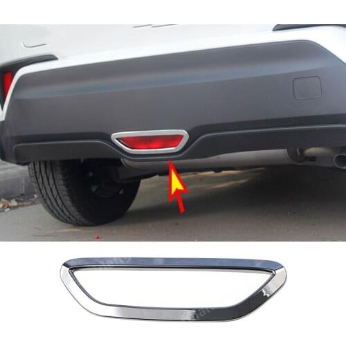 For Toyota C-HR CHR 2018-2019 ABS Chrome Rear brake light decorative frame Cover Trim car styling accessories
