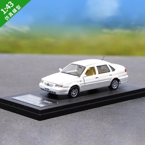 1:43 Volkswagen SANTANA 3000 Alloy Car Static High Simulation Metal Model Vehicles