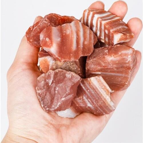 1kg Africa Red Agate Material Mineral Natural Stones Sardonyx Home Decoration