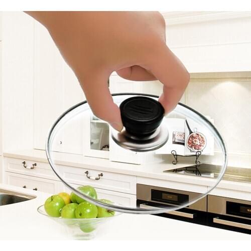 5 Pcs Home Kitchen Stainless Steel Universal Round Pot Cap Cover Lid Knob Handle Cookware Replacement Utensil Pot Pan Lid Cover