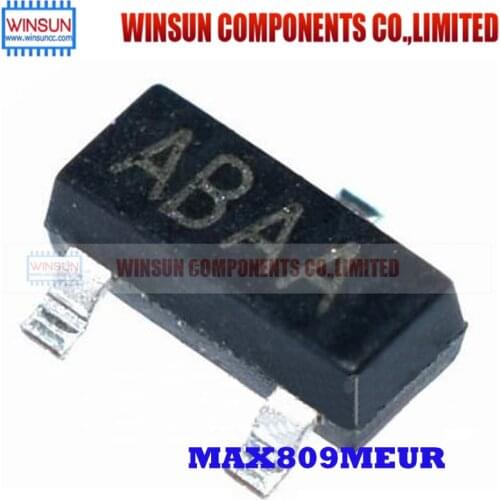 500PCS/LOT MAX809MEUR ABAA SOT-23 MAX809 MAX809M Brand New
