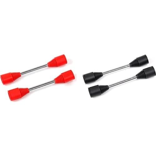 9mm Hardened Steel Out Drive Dog Bone & Axle Kit Silica Half Shaft Dust Cap for 1/5 HPI ROVAN Baja 5B 5T