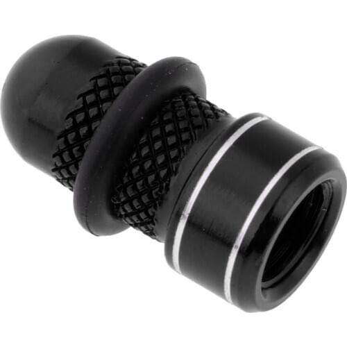 Bike Part Accessories - Universal Presta/ Schrader Valve Cap Cover Red Black
