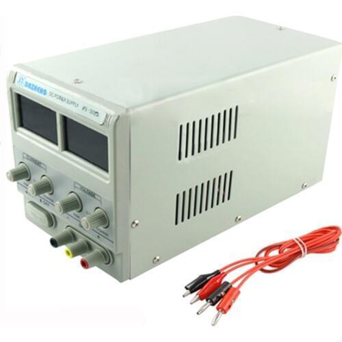 DAZHENG 30V 5A Variable DC Power Supply Digital Display Lab Grade PS-305D