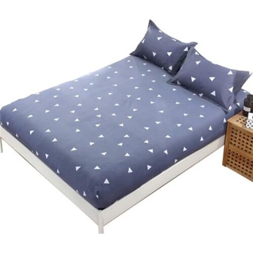 Polyester Fitted Sheet Mod Bed Cover Soft For King/Queen Size 1.5/1.8/2M Home Bed Bedding Cover Cartoon Bed Bedspread