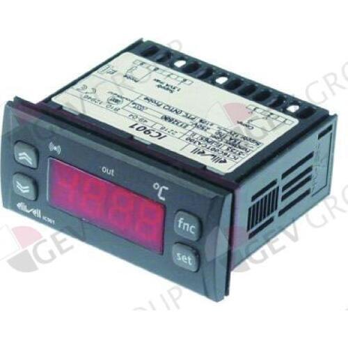 ELIWELL 71x29mm 12,00V AC/DC NTC/PTC -50 model IC902 to 150 DEG C display 3 integrant digit