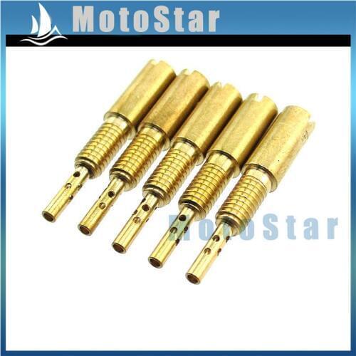 Carburetor Pilot Slow Jets #30 32.5 35 37.5 40 For Mikuni Carb RS HS HSR VM28/486 HSR42/45/48 RS34-RS40 TM33 TM36 TM40