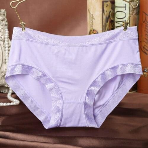 Fashion Sexy Womens Modal Underwears Modal Waist No Trace Underwear Womens Sexy Briefs Panties Girls Underpants Knickers