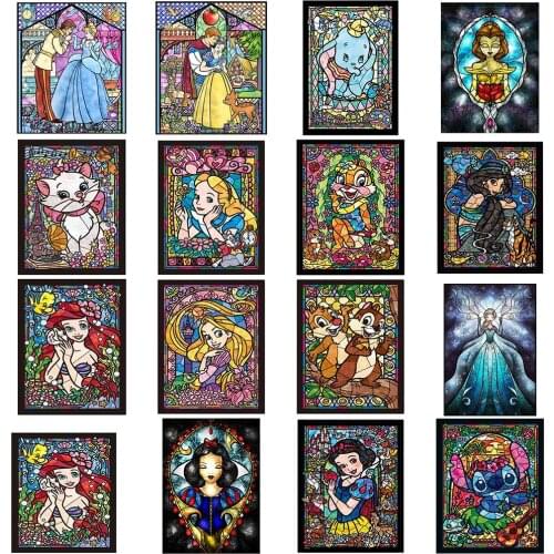Full Square/Round 5D DIY Diamond Painting Kit Set Cartoon Role Diamond Embroidery Cross Stitch Mosaic Sale Home Decor Gift
