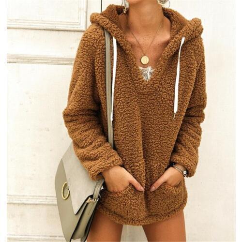 2019 New Autumn Winter Cashmere Knitwear Sweater Women Pull Hooded with Gauze Knitted Pullover Sweaters Female Sweaters