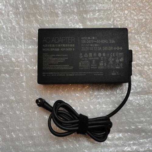 NEW Original OEM 240W 20.0V 12.0A ADP-240EB B 6.0mm AC Adapter For ASUS ROG Zephyrus s15 gx502lws-hf030t Laptop Charger