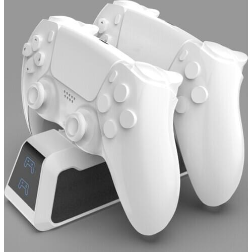 NEW Arrive Dual USB Handle Charging Dock Station 5V 1.5A Type-C USB 3.1 Fast Controller Charger For PS5 Game Joypad Joystick