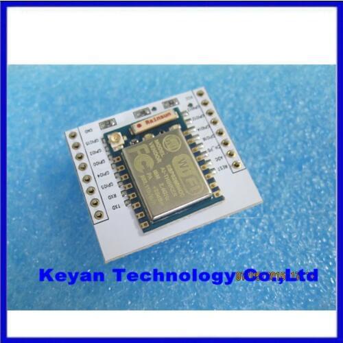 Serial WIFI ESP8266 module + adapter plate Full IO port leads (you can choose the ESP - 07, ESP - 12)
