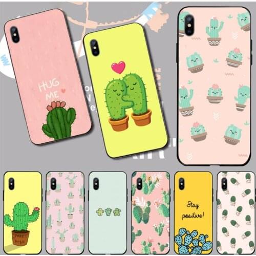 Strong cactus Phone Case for iPhone 11 12 pro XS MAX 8 7 6 6S Plus X 5S SE 2020 mini