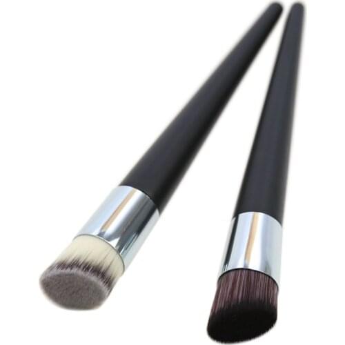 Professional Oblique Head Foundation Brush Liquid Powder Concealer Repair Contour Makeup Brushes Women Cosmetics Beauty Tools
