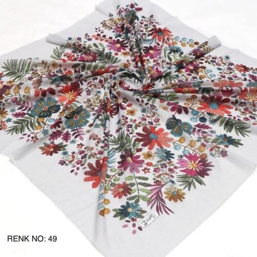 REYYAN SILK OYALIK WRITING (NEW QUALITY)-16323 - RENK-49