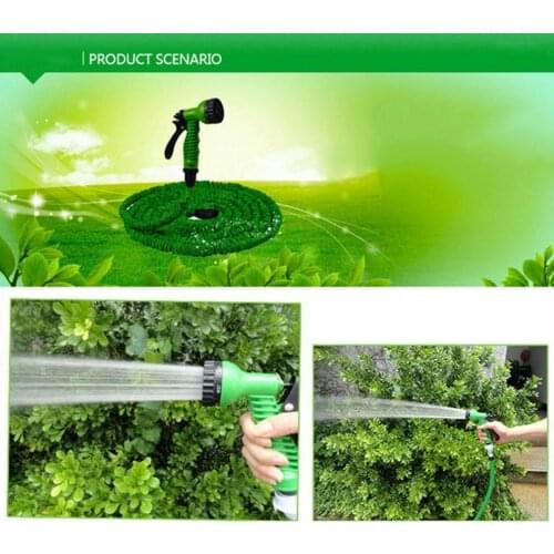 25FT-200FT Garden Hose Telescopic Water Pipe Expandable Home Garden Irrigation Supplies Watering Hose Connector Car Wash Spray