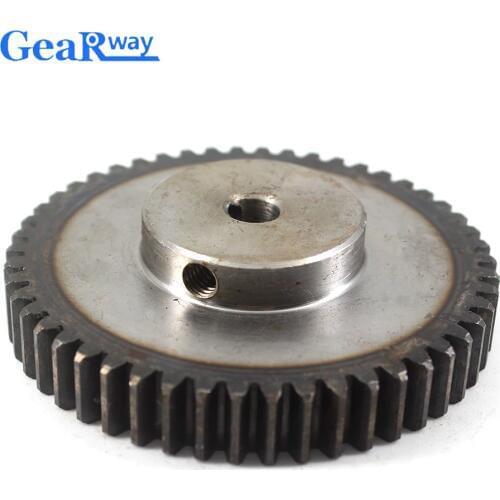Gear Wheel Metal 1.5Module 65T 45Steel Rc Pinion Gears 10/12mm Bore 1.5 Mould 65Tooth Gear Wheel Spur Gear Pinion