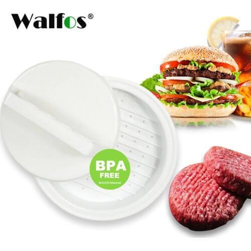 1 Set DIY Hamburger Meat Press Tool Patty Makers Meat Burger Maker Mold Food-Grade Plastic Hamburger Press Burger Maker