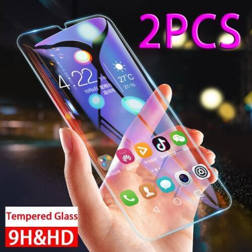 2pc Tempered Glass on for Samsung Galaxy A31 A30 A30S A51 A71 M30 M30S M31 A 51 71 M 31 30 30S Screen Proterctor Protective Film