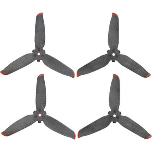 4Pcs Carbon Fiber Drone Propellers Low Noise Durable Lightweight Quick Release Blades for DJI FPV Combo Drone Accessory