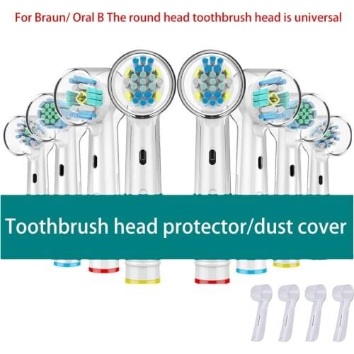 For Braun/ Oral B general Electric Toothbrush Cover Toothbrush Head Protective Cover Case Suit Oral Toothbrush dust Cap tool