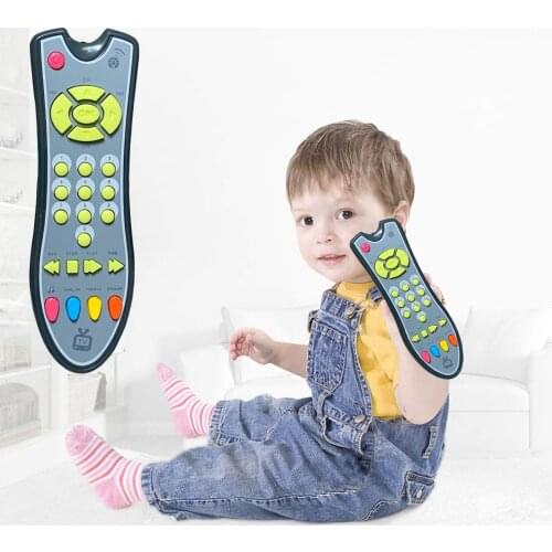 Baby Musical Simulation Mobile Phone Colorful Remote TV Controller Early Educational Music Learning Toys for Children Kid Gift