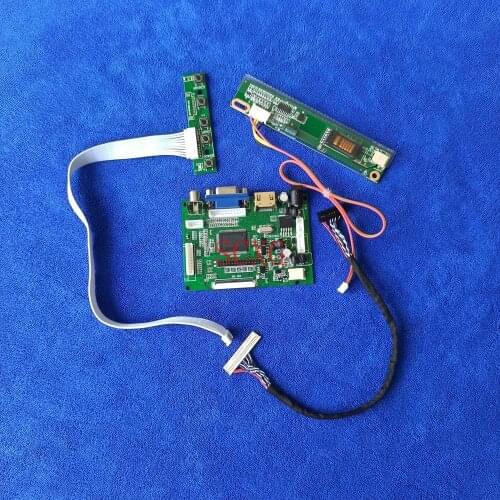 LVDS 30-Pin DIY Kit Fit LTN154X7/N154C1/N154C2/N154C3 matrix 1CCFL 1440*900 VGA AV HDMI-compatible LCD controller drive board