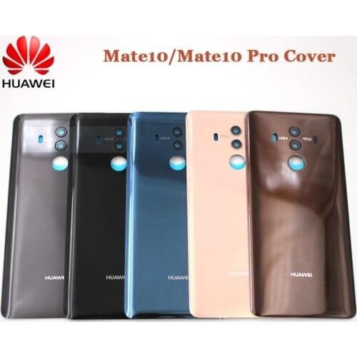 Huawei Mate 10 Pro Battery Cover Rear Door Housing Panel Case Phone Back Replacement Repair Parts For Huawei Mate10 &Camera Lens