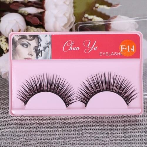 5 Pairs Set Natural false eyelashes fake lashes long makeup lashes extension eyelash mink eyelashes for beauty