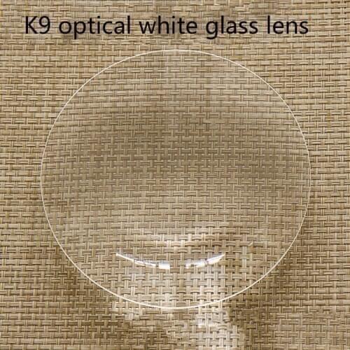 80mm optical biconvex lens K9 white glass magnifying glass lens physics industrial experiment accessories