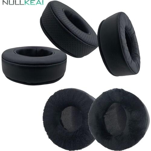 NULLKEAI Replacement Thicken Earpads For Rapoo VH600 Headphones Memory Foam Earmuff Cover Cushion
