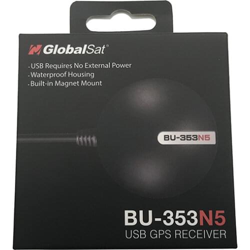 Waterproof BU-353S4/BU353S4 GlobalSat GPS Receiver Cable GPS with USB interface SiRF Star IV 100% New Original Guniune