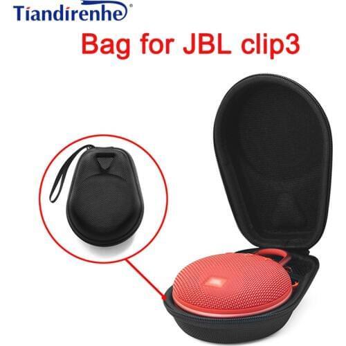 Newest Case for JBL clip3 Carry Pouch Bag Bluetooth Speaker Cover Case Zipper Travel Protective Nylon Portable Storage Bags