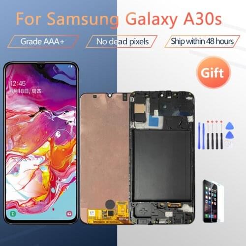 AMOLED For Samsung Galaxy A30s A307F A307 A307FN LCD Display Screen replacement Digitizer Assembly