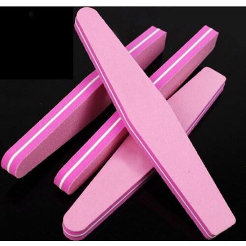 1 Pcs New Double sided Nail Files Sanding Buffer Nail Art Tips Buffing File Sponge Manicure Sanding Block Tools