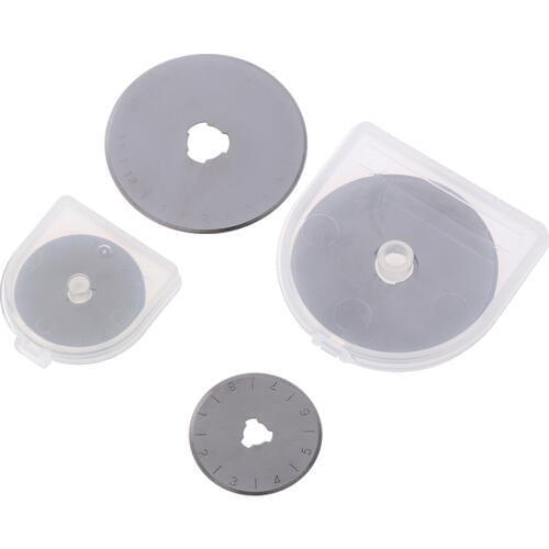5PCS Rotary Replacement Blades Paper Cutter Knitting Circular Cutting Patchwork Leather Crafts Rotary Cutter 28mm/45mm