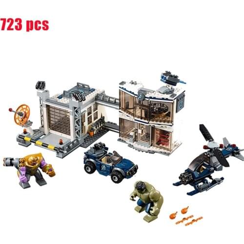 New Super hero Movie Serices 723pcs Building Block Model classic Set Building Blocks Bricks Toy birthday gifts for children