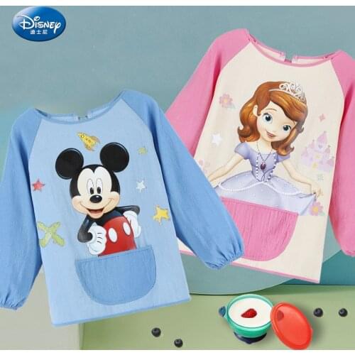 Disney Long Sleeve Aprons For Kitchen