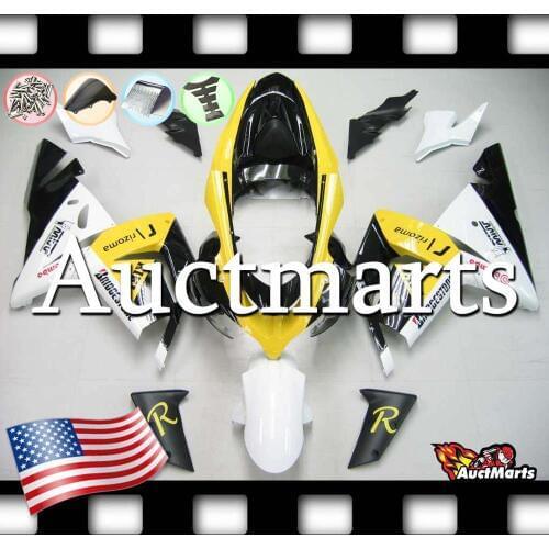 For Kawasaki Ninja ZX10R 2004 2005 04 05 Injection Plastic Fairing Kit (P/N:3d34)