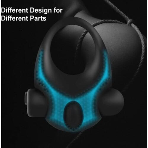 Electric Shock Rechargeable Vibrating Penis Ring Delay Premature Ejaculation Lock Fine Cock Ring Testis Stimulate Sex Toys