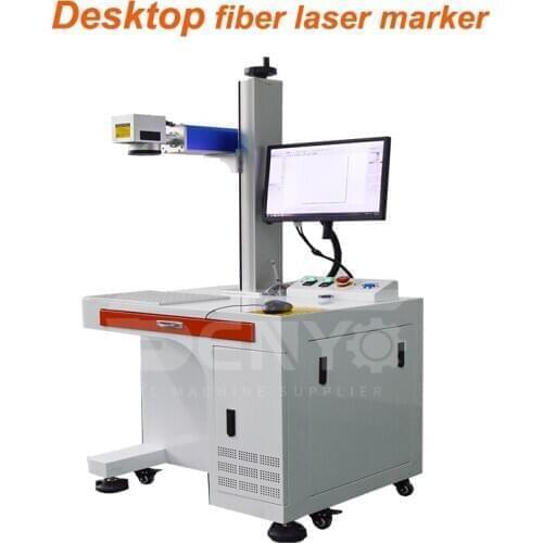 Factory marking accessories gold jewellery 100w 3d dynamic marker raycus metal fiber laser machine