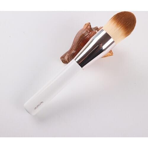 Foundation Makeup brushes Liquid Cream Foundation Powder contour White handle Make up brush Beauty Tools Cosmetics