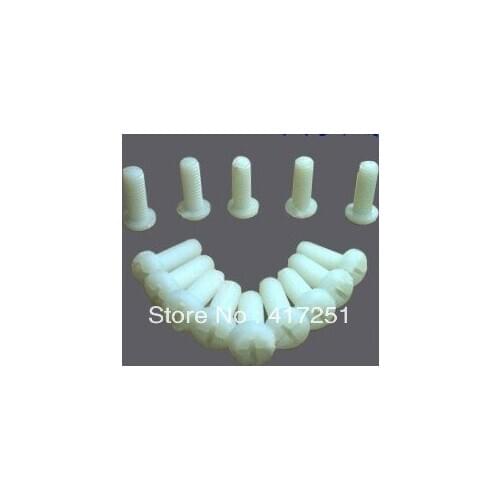 Lot50 Metric Thread M4x10mm M5 M6 M8 10-40mm Length Full Nylon Philips Pozi Raised Pan Round Head Screw