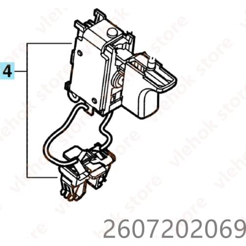 Switch for BOSCH GSB14.4-2 GSB12-2 GSR18-2 2607202069 Cordl Perc Screwdr Power Tool Accessories Electric tools part