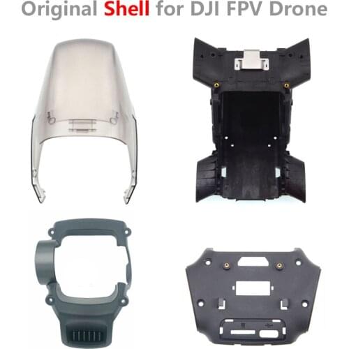 Genuine DJI FPV Body Shell Part - Upper/Top Cover Middle Frame Module Bottom/Protective Shell Spare Parts for Replacement