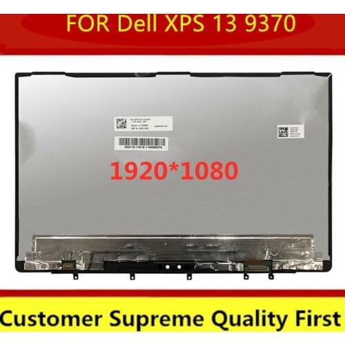 13.3 inch laptop lcd display LQ133M1JX31 FOR Dell XPS 13 9370 lcd assembly 0WT1R3 0FT5T7 LCD with Touch Screen