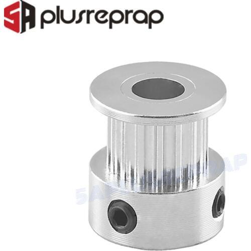 1/5/10PCS GT2 16 Teeth Timing Pulley Bore 5mm 16 Tooth Alumium Fit 6mm Belt for 3D Printer Reprap