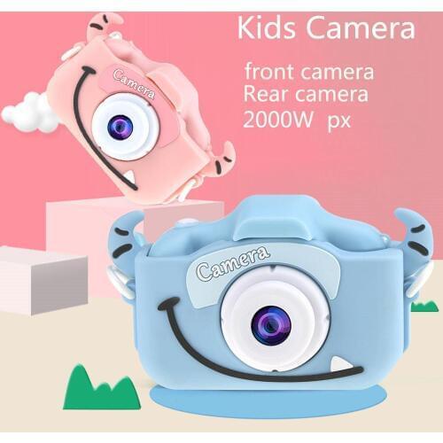 X5S 2.0'' 20MP Mini Kids Camera IPS Screen HD 1080P Children Digital Photo Camera Toy with 600mAh Lithium Battery Christmas Gift