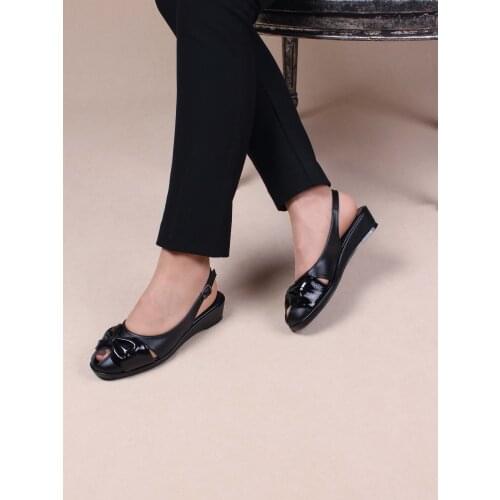 Womens Sandals Black Back Belt Casual Casual Shoes 2021 Summer Season